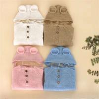 Accesorios para fotografía de bebés, disfraces, monos, gorros con orejas de oso, accesorios para fiestas y duchas - details 5