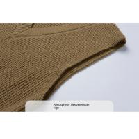 Chaleco De Punto Para Hombre Versátil Y Casual Con Cuello V Sin Mangas Cómodo Y Caliente De Color Sólido Para El Día a Día - details 14