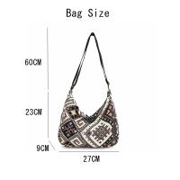 Bolso de hombro bohemio para mujer, bandolera Hippie de lona para mujer, bolsos individuales, envío cruzado - details 0