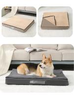 Cama de Memoria de Espuma para Mascotas Grande Almohada de Perro Desmontable y Lavable - details 1
