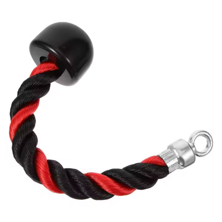 Cuerda de tracción para Fitness de un solo mango, cuerda de tracción multifuncional para culturismo, equipo de gimnasio para ejercicio de tríceps, cuerda de tracción para Fitness - 1