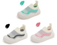 FlyKnit-Zapatos transpirables para bebés pequeños, Zapatillas de Raya de punto ligeras para niños - details 0