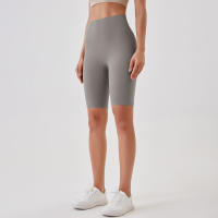 Hamidou-pantalones cortos de Yoga para mujer, mallas deportivas transpirables, de cintura alta, para entrenamiento y gimnasio - details 55