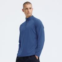 Ropa deportiva de secado rápido para hombre, ropa para correr con cremallera media, camiseta de primavera y otoño, cardio manga larga, Top con cuello - details 3