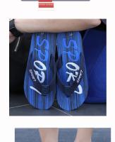 Zapatillas de hombre, chanclas informales de moda para interiores, zapatos transpirables con Clip para verano, Zapatillas de casa, chanclas para hombre, novedad de 2023 - details 13
