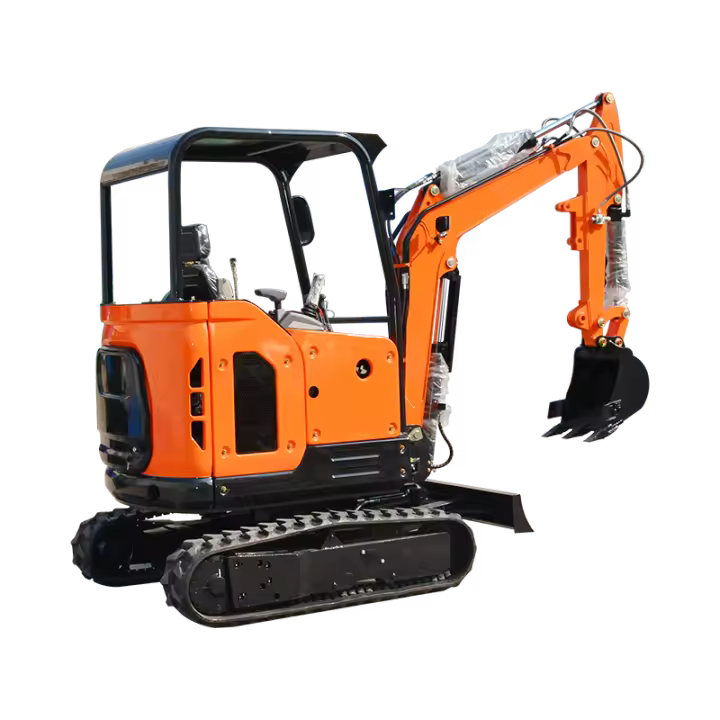Excavadora pequeña personalizada equipada con motor de 2,5 toneladas, microexcavadora de orugas CE/EPA/miniexcavadora compacta - 1