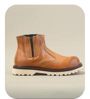 Botas de hombre de alta gama de cuero, botines Chelsea, zapatos altos de piel de vaca de capa superior - details 4