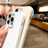 Funda de teléfono suave de colores caramelo a la moda para IPhone 16, 12, 14, 13, 15 Pro Max, 14Plus, parachoques de cámara, protección contra golpes, funda mate - details 9