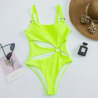 Conjunto de Bikini de Una Pieza para Mujer Traje de Baño Sexy con Espalda Descubierta, Bikini de Cintura Baja, Bañador con Tirantes Huecos - details 18