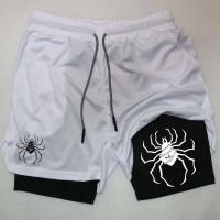 Anime X Hunter Pantalones cortos transpirables para gimnasio para hombre, pantalones cortos deportivos de verano y pantalones cortos para correr - details 3