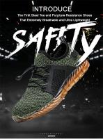 Zapatillas de Trabajo para Hombres Botas de Seguridad de Acero con Punta Respirables para el Verano - details 2