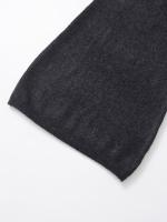 Mini vestidos de punto suave de manga corta con cuello redondo para mujer Vestidos casuales - details 3