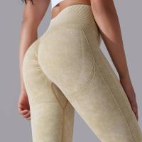 Pantalones de yoga para mujer, pantalones deportivos transpirables de cintura alta, ropa de gimnasio para levantamiento de glúteos, entrenamiento - details 17