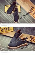 Zapatos de moda para hombre, zapatos formales de estilo inglés para hombre, botines antideslizantes, zapatos de trabajo informales impermeables para exteriores - details 14