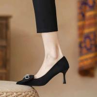 Boutique Bow-cinturón transparente para mujer, zapatos de diseñador, sandalias de lujo, tacones altos exquisitos a la moda - details 3