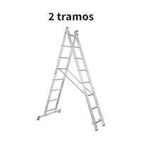Escalera de Aluminio Plegable Súper Resistente hasta 150Kg Antideslizante, Altura de Trabajo de 245cm, 2 Peldaños - details 9