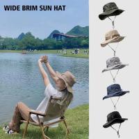 Sombrero de pesca con protección solar para hombre, gorra transpirable de verano para acampar, senderismo, Anti-UV, Montañismo - details 0