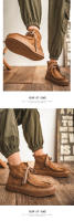 Botas de hombre de estilo británico con herramientas de moda para hombre. - details 7