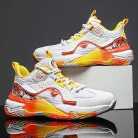 Zapatos deportivos casuales de moda blancos y azules de alta calidad, nuevos zapatos de baloncesto para correr para hombres - details 2