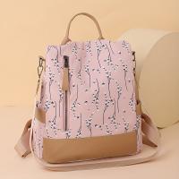 Mochila Mujer Oxford Negra, Antirrobo, Multiusos, Estudiantes, Outdoor - details 1