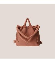 Bolso de mano acolchado de nailon informal para mujer, bolsos de hombro tipo bandolera suaves de diseñador, bolsos Vintage simples de gran capacidad, mochila de lujo de alta gama 2023 - details 10