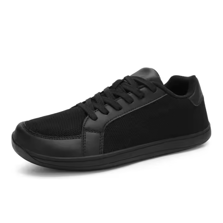 2025 nuevos zapatos deportivos Flyknit de primavera y otoño, transpirables, para estudiantes, para correr, para hombre, con suela suave, zapatos de viaje. - 1