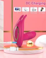 Vibrador giratorio de empuje con Bluetooth para mujer, consolador telescópico con aplicación, Control remoto, masaje de punto G, estimulador de clítoris, Juguetes sexuales - details 6