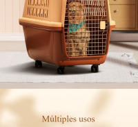 Jaulas de avión para mascotas Jaulas para gatos Subcontratación Jaulas de transporte portátiles Jaulas de transporte para carros Jaulas para gatos Jaulas para perros grandes y pequeños Transportines para perros gatos Jaulas de viaje para mascotas - details 7