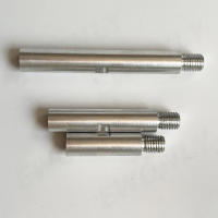 3 piezas M14 amoladora angular de pulido de automóviles Conector de biela extendida Varilla de extensión Accesorios de modificación multifunción Conexión de eje de tornillo Alambre M14, accesorios de molienda de aleación de aluminio roscado - details 2