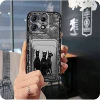 Funda de teléfono TPU para MOTO Edge50 Pro, a prueba de golpes, con ranura para tarjeta, resistente a la suciedad, funda suave con Graffiti, bonita funda trasera con dibujos animados - details 5