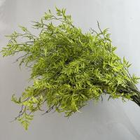 Rama de hoja persa Artificial grande, plantas de hojas de helecho falsas realistas y elegantes, plantas verdes simuladas de plástico, escritorio para sala de estar - details 4
