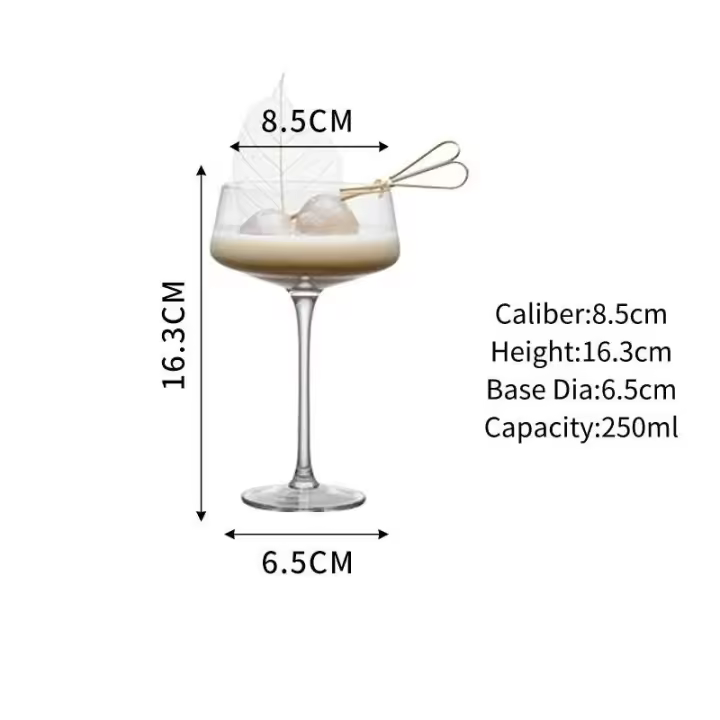Torre personalizada, copa ultrafina, copas de cola, copa de vino de fruta, vasos de cristal para Martini, herramientas para beber - 1
