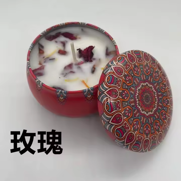 Velas Aromáticas Sin Humo Ayuda a Dormir, Purifica el Aire Decoración Retro para el Hogar - 1