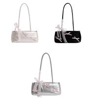 Bolso de mano francés dulce para compras, cinta de estilo coreano para mujer, bolso para axila, bolso de viaje de cuero PU de alta calidad - details 0