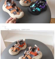 Sandalias deportivas para niños 2025 nuevos productos de verano Zapatos de malla transpirable con agujeros para niños Zapatos de playa huecos de secado rápido para niñas - details 7