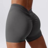 Pantalones cortos sin costuras para mujer ideal para el gimnasio y deportes al aire libre material de nylon transpirable y elástico con capucha tipo yoga y stretch aptos para primavera y verano - details 8