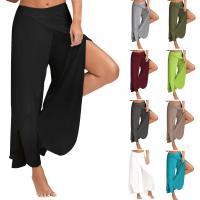 Pantalones de verano, pantalones de yoga sexys con piernas cruzadas. - details 1