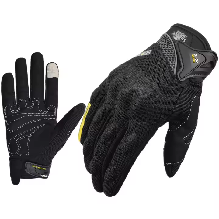 Guantes de Motocicleta de Verano SUOMY Guantes de Ciclismo de Dedos Completos para Hombres y Mujeres Función de Tacto Carreras de Moto - 1