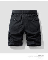 Pantalones Cortos de Verano para Hombres Cómodos y Versátiles con Múltiples Bolsillos - details 2