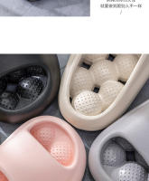 Nuevo hogar antideslizante zapatillas de las mujeres de verano casa interior cómodo fondo grueso hueco baño fresco zapatillas - details 18