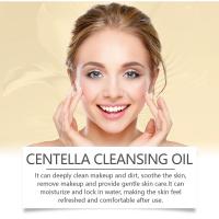 Centella Asiatica-desmaquillante, ligero, refrescante y suave, aceite de limpieza facial, limpieza cosmética de labios y ojos - details 22
