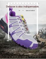 Zapatos de Senderismo Transpirables Ligeros para Mujer Pisa Firme en la Montaña con Crampones Antideslizantes - details 5