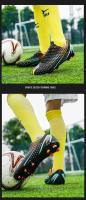 Nuevos zapatos de fútbol para hombres, botas de fútbol antideslizantes TF/FG para niños, zapatillas tobilleras profesionales, zapatos deportivos cómodos Unisex 36-45 - details 8