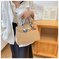 Kelly bolso de seda texturizada bufanda lichi patrón bolso de moda hombro de moda bolso de las mujeres - details 27