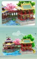 Modelo MMZ, rompecabezas de Metal 3D, modelo del antiguo palacio de verano, kits de arquitectura china antigua, juguetes modelo para ensamblar DIY para niños - details 26