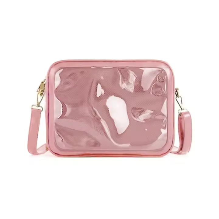 Monedero para Mujer, cartera bonita, bolsa para niña, Bolso bandolera transparente - 1