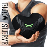 Coderas de punto de nailon deportivo, almohadillas de alta compresión, previenen el dolor articular, codo de Golfistas de tenis, tendinitis, artritis, 1 par - details 0
