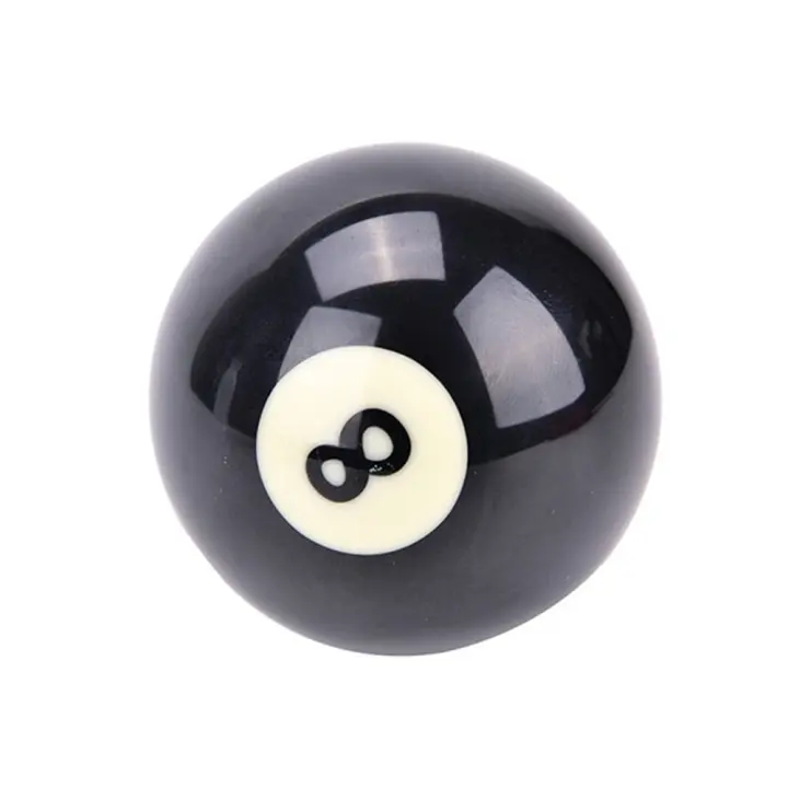 Bola de billar de entrenamiento, bola de billar de práctica de 52,5 MM, ocho bolas de billar, bola de billar blanca de 8 bolas, bola de billar - 1