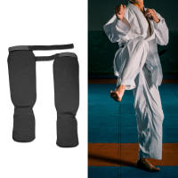 Guardias de Tobillo Taekwondo Ligeras y Duraderas Protectores de Pierna Deportivos de Esponja para Adultos - details 4