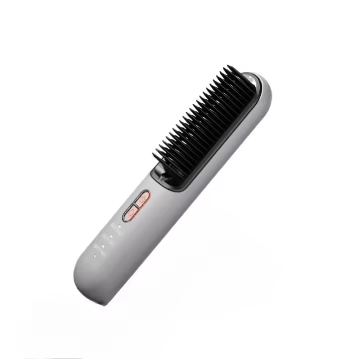 Peine para el Cabello Liso Inalámbrico Portátil 60 Millones de Iones Negativos - 1